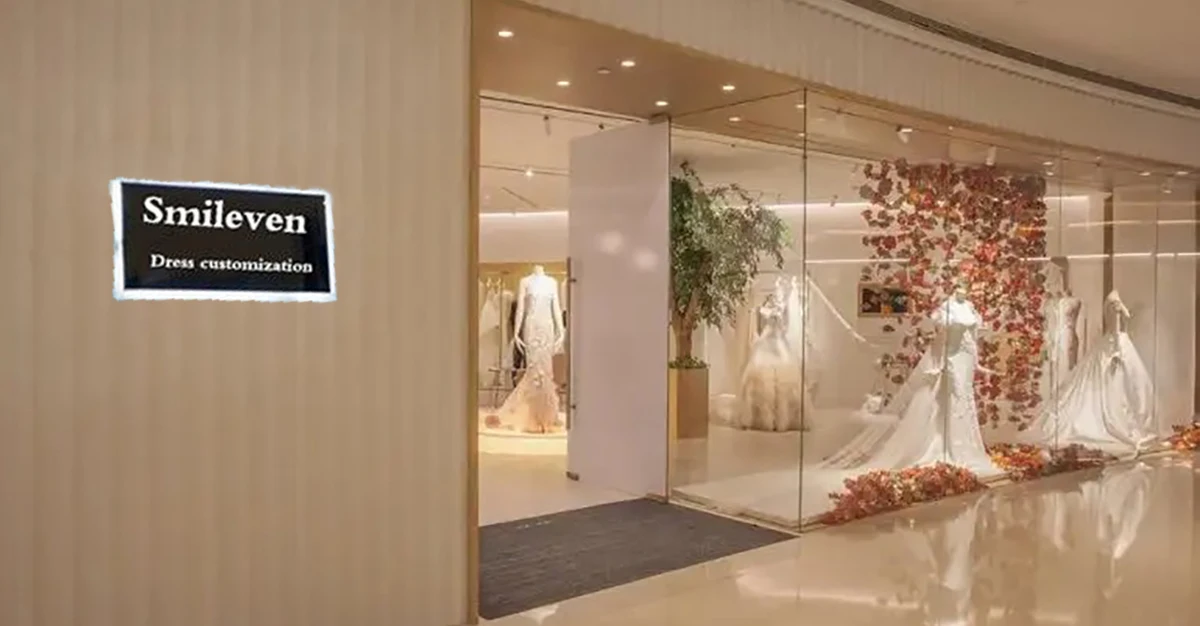 Smileven 3D Lace Flowers Wedding Dresses Champlgne Spaghetti Strao Bride Dresses Kenn Length Vestido de novia 2026 Customized