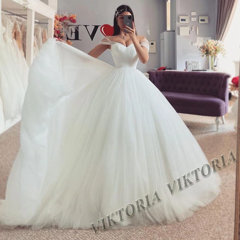 VIKTORIA Vintage Backless Wedding Dresses For Woman Spaghetti Straps Lace Appliques Vestido De Casamento Personalized Customized