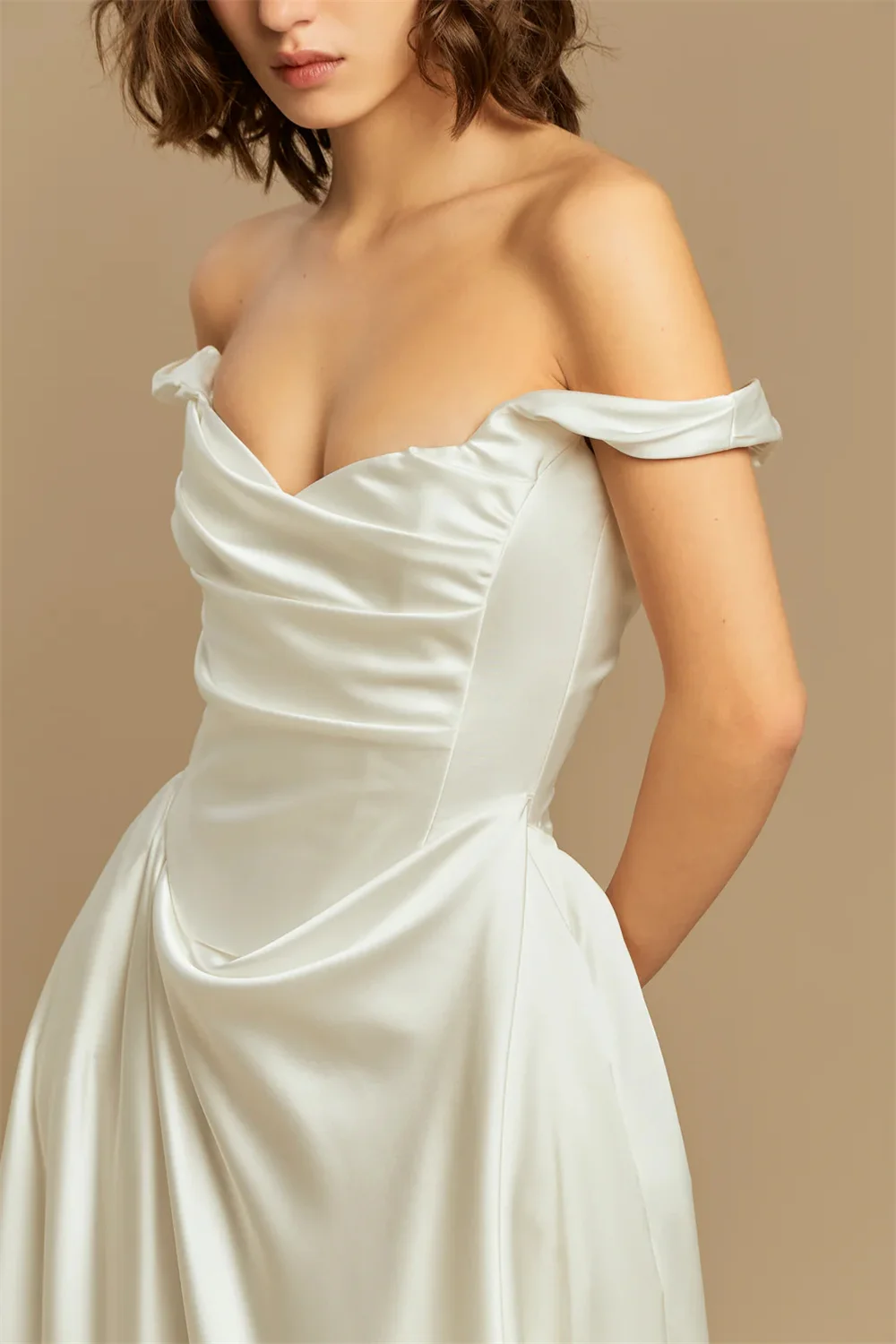 Charming Two Straps Full Lace Bridal Grown A Line Wedding Dresses Sweep Train Customade 2026 Vestido De Noival