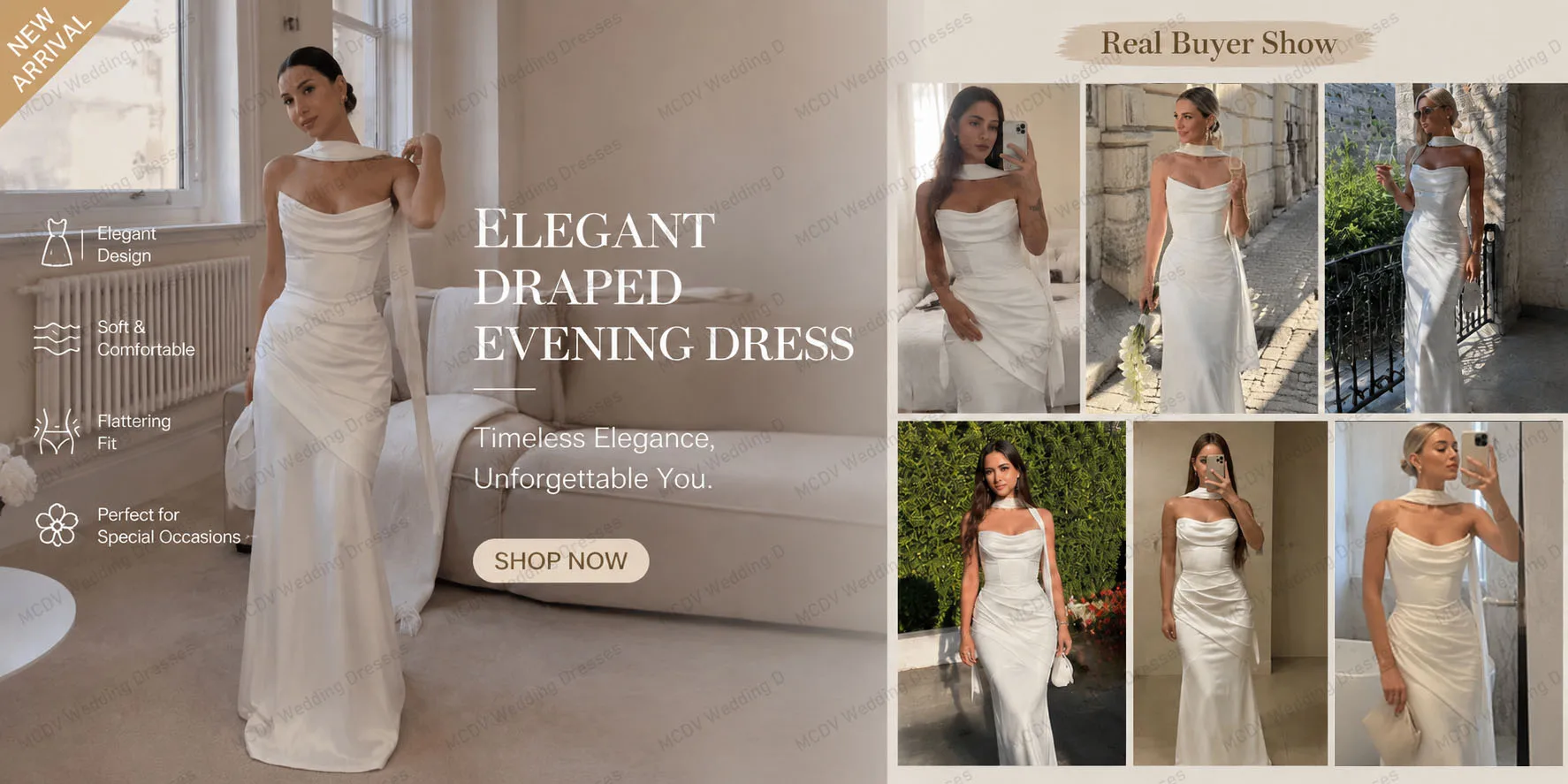 Satin Civil Wedding Dress 2026 Bride Strapless Sleeveless Pleat Bride Gowns Mermaid Lace Up Back Vestido De Novia Customized