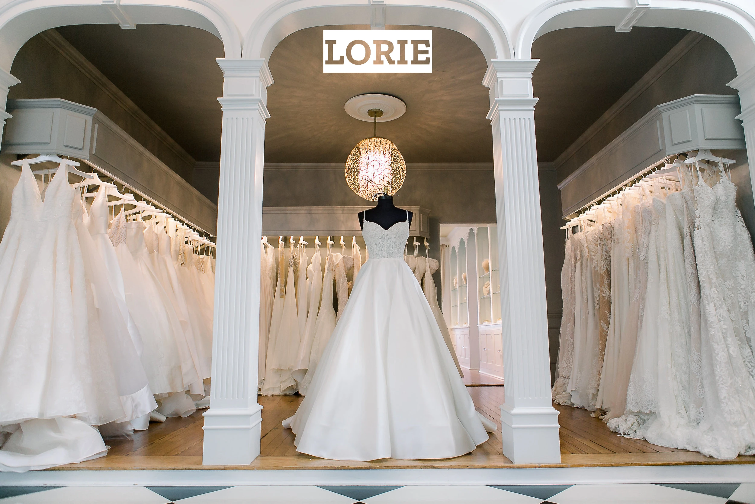 LORIE Vintage Wedding Dress A-Line Long Sleeve Ball Princess High Collar Bridal Gown V Corset Ball Bride Gown Customized2026