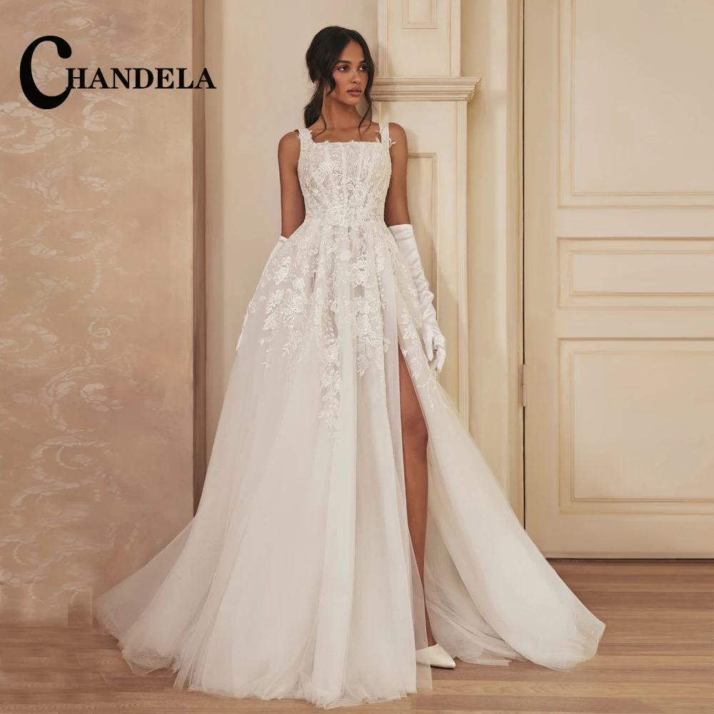 CHANDELA Fashionabl Sweetheart Wedding Dress Bridal Mermaid with Cape Appliques Zipper Vestido De Casamento Customised