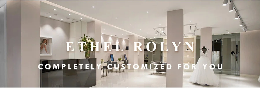 ETHEL ROLYN Luxury Wedding Dress For Women Real Photos Long Sleeve Full Sparkling Crystal Beaded Wedding Gown Vestidos De Novia