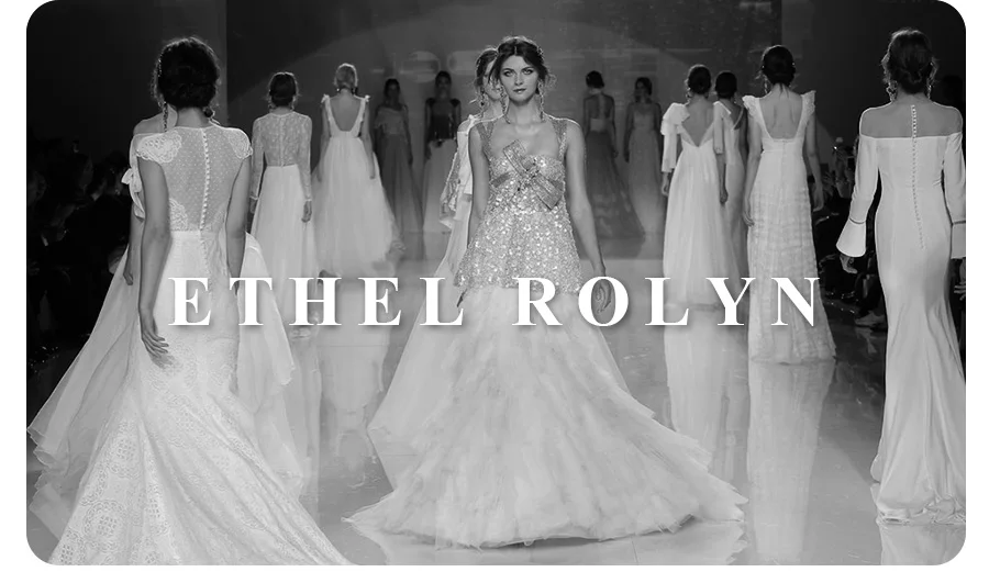 ETHEL ROLYN Luxury Wedding Dress For Women Real Photos Long Sleeve Full Sparkling Crystal Beaded Wedding Gown Vestidos De Novia