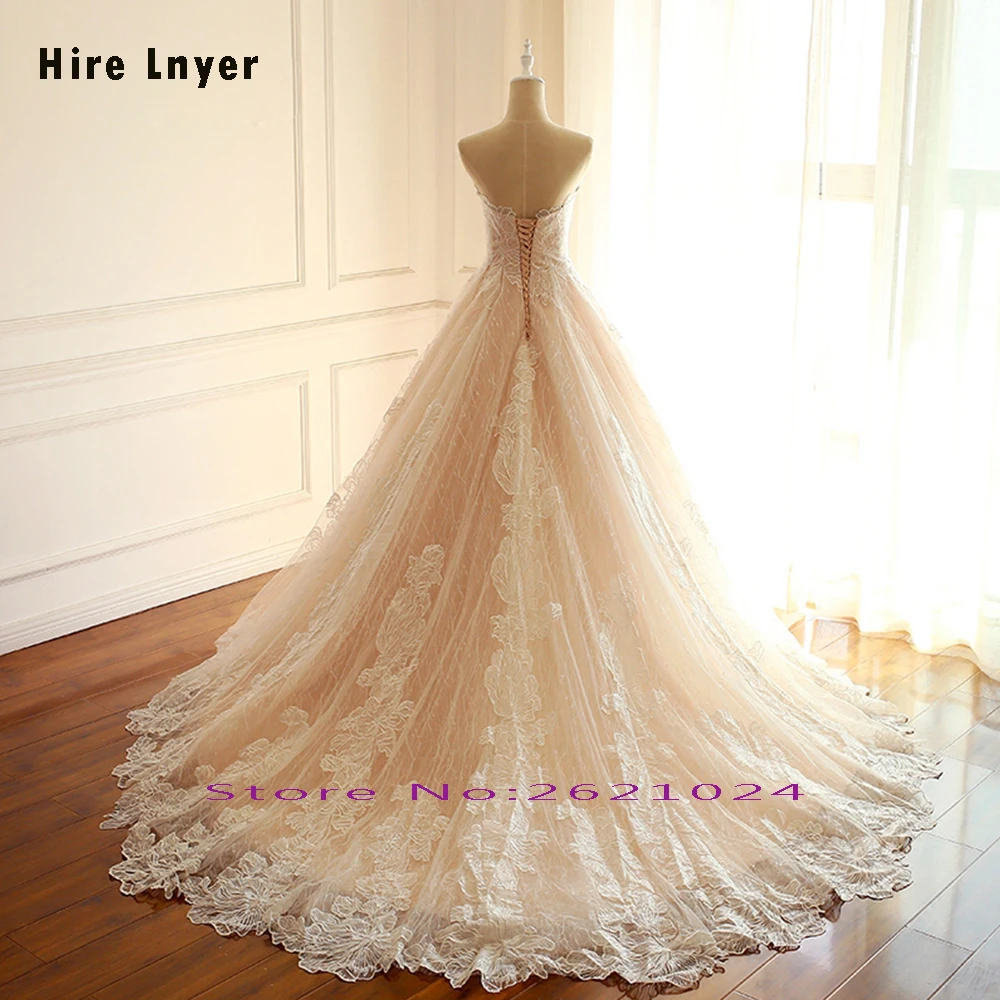 New Arrivals Off The Shoulder Sweetheart Neck Sequins Lace Wedding Dresses A-Line Vestidos De Novia