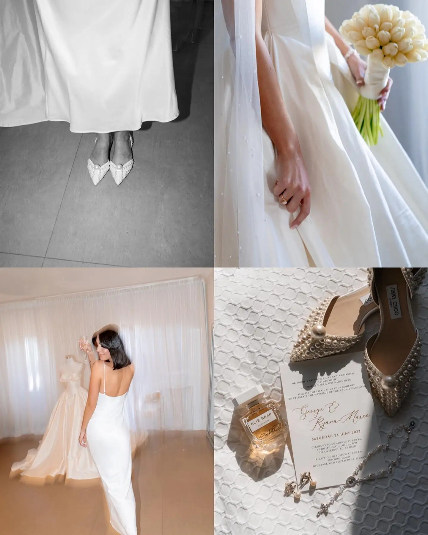 Sharon Said Elegant Sweetheart Off White Satin Wedding Dress for Women Luxury Long Train Corset Simple Bride Dress SW010