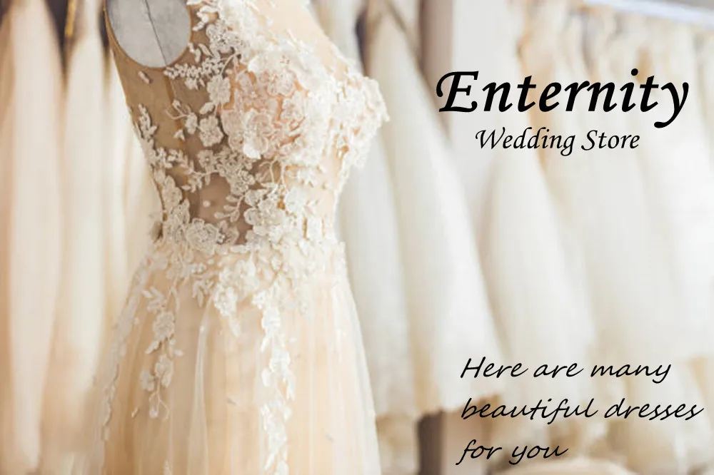 Enternity Fashionable Mermaid Wedding Gown For Bride Spaghetti Strap Court Train Lace Applique Vestido De Novia Customized