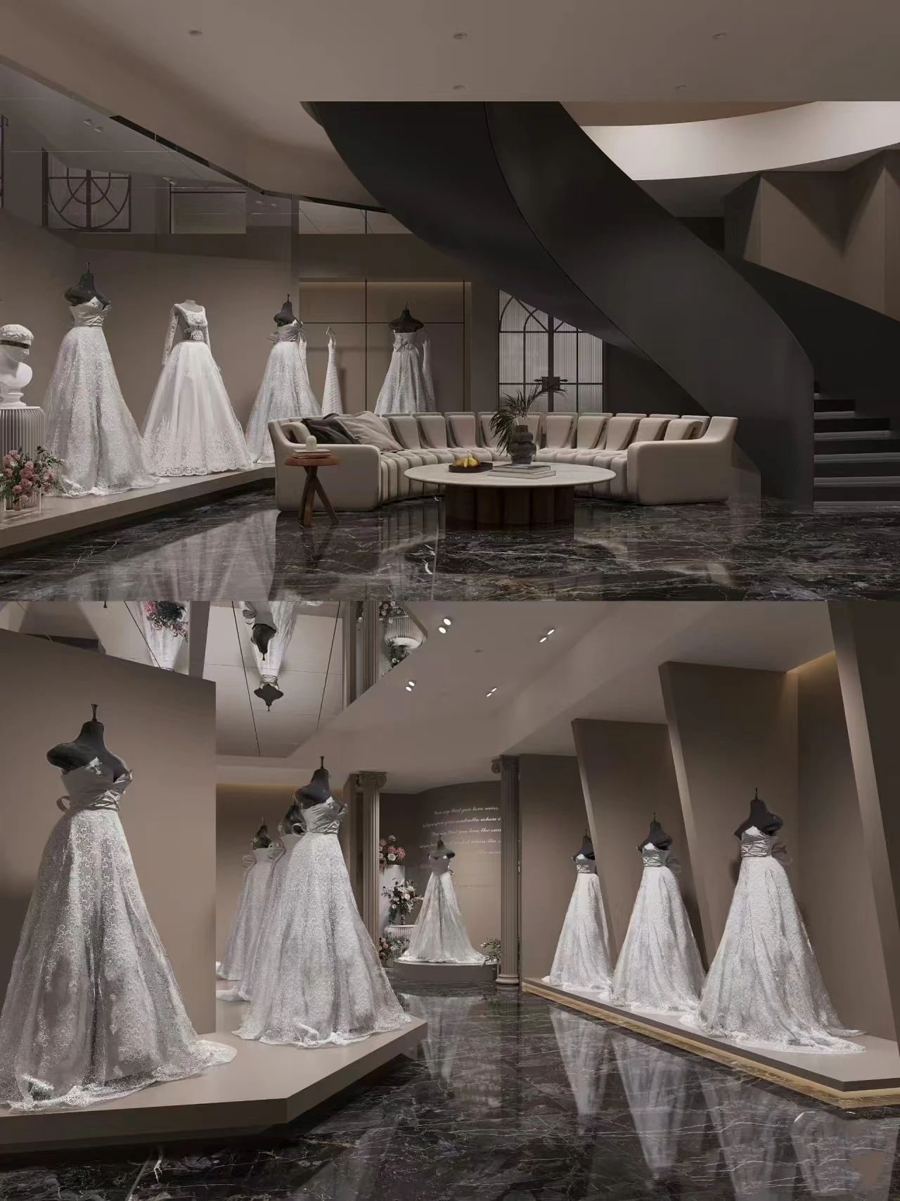 Customized 2025 Long Sleeves Mermaid Wedding Dresses Bridal Gown Sequins Lace Applique High Neck Sweep Train Vestidos Plus Size