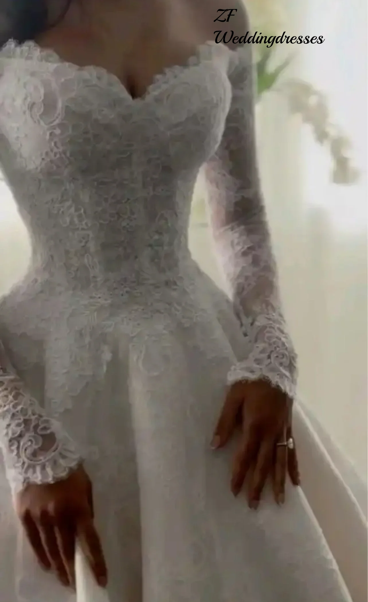 Customized Off Shoulder Mermaid Wedding Dress Lace Appliques Sweetheart Long Sleeves Bridal Gown Princess Vestidos De Novia 2026