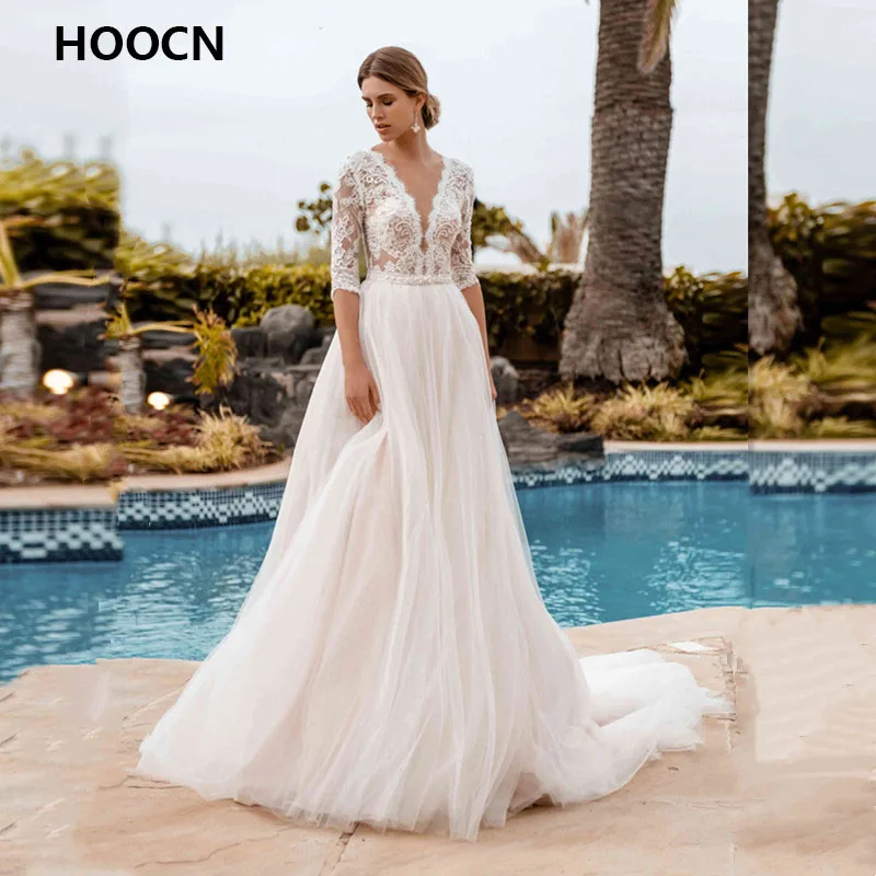 HERBURN Delicate Wedding Dresses For Women Pastrol Sweetheart Beauty Lace Up Customized Robe Mariee Robe De Soiree Mariage