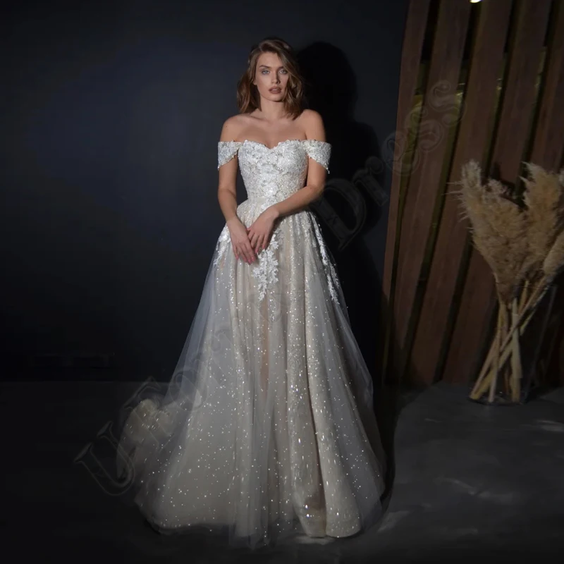 HERBURN Delicate Wedding Dresses For Women Pastrol Sweetheart Beauty Lace Up Customized Robe Mariee Robe De Soiree Mariage