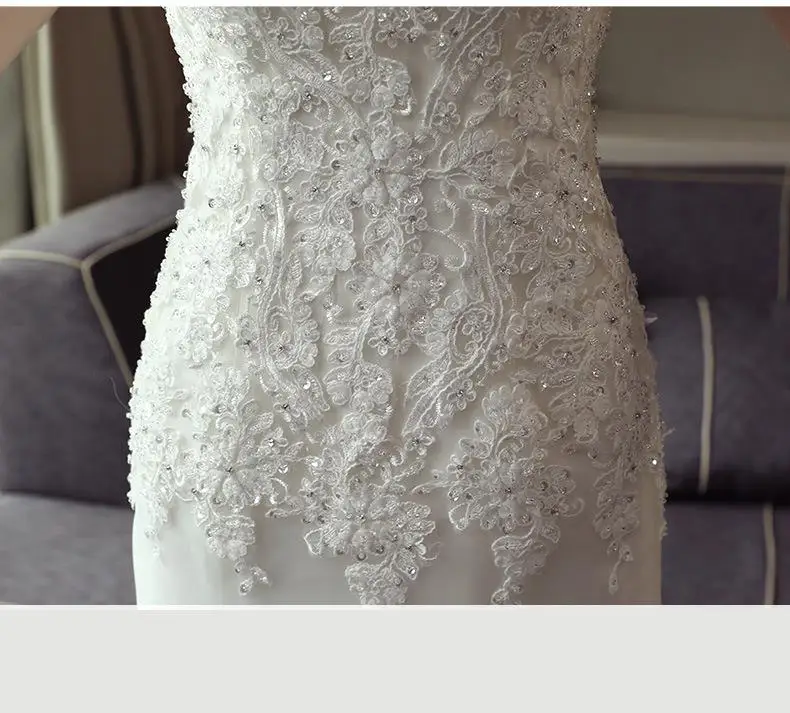 Vestido De Noiva 2026 The Bridal O-neck Court Train Luxury Lace Embroidery Mermaid Princess Luxury Wedding Dress Customized