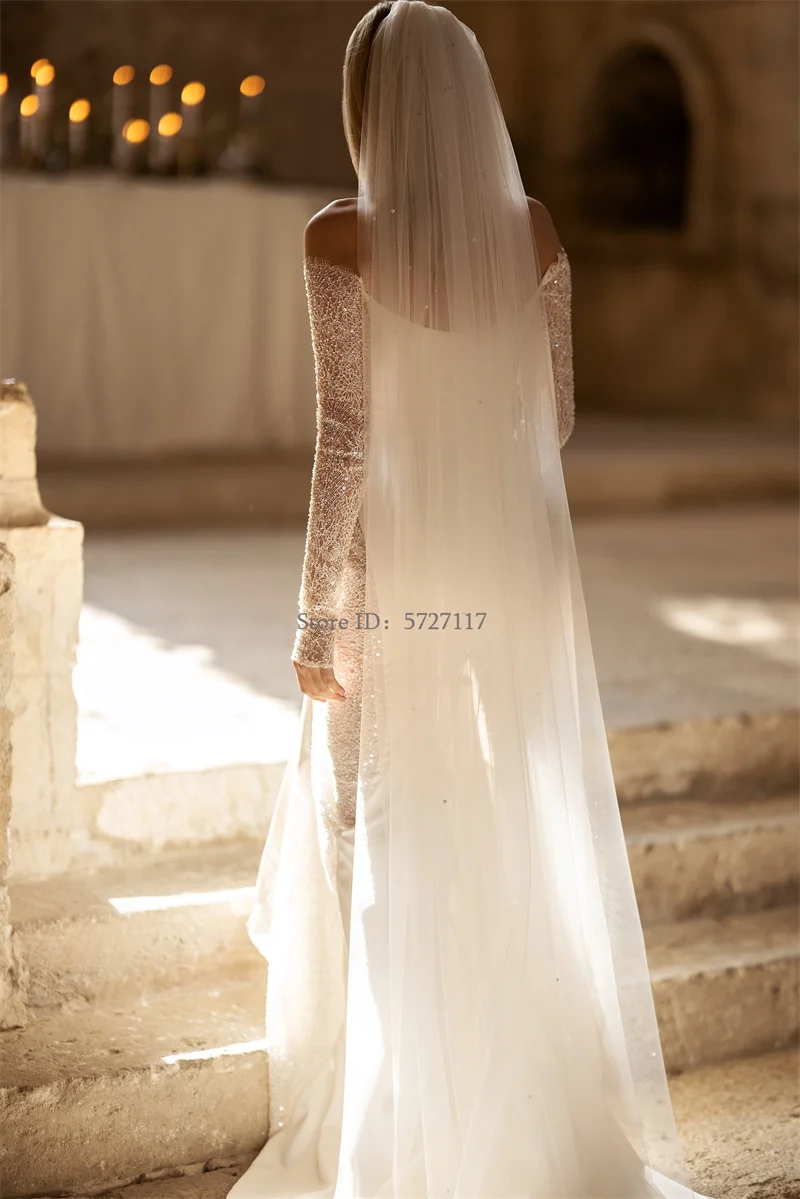 Mordern Wedding Dresses Customized Sweetheart Neck Mermaid Bridal Gowns Vestidos De Noiva