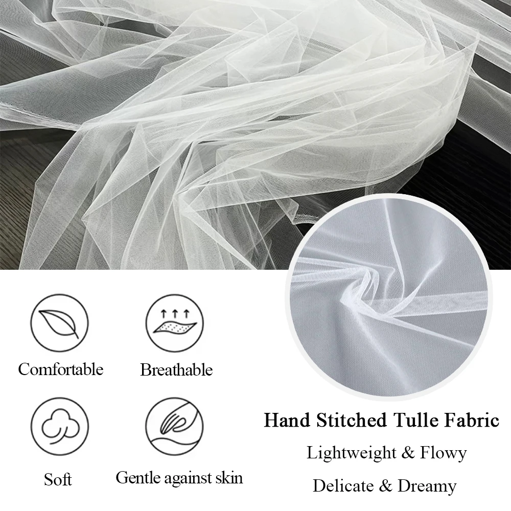 JEHETH Elegant Lace Appliques Mermaid Wedding Dresses Tulle Detachable Long Sleeves V-Neck Wedding Party Gown Customized