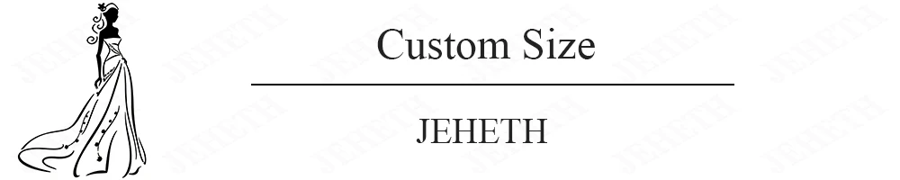 JEHETH Elegant Lace Appliques Mermaid Wedding Dresses Tulle Detachable Long Sleeves V-Neck Wedding Party Gown Customized