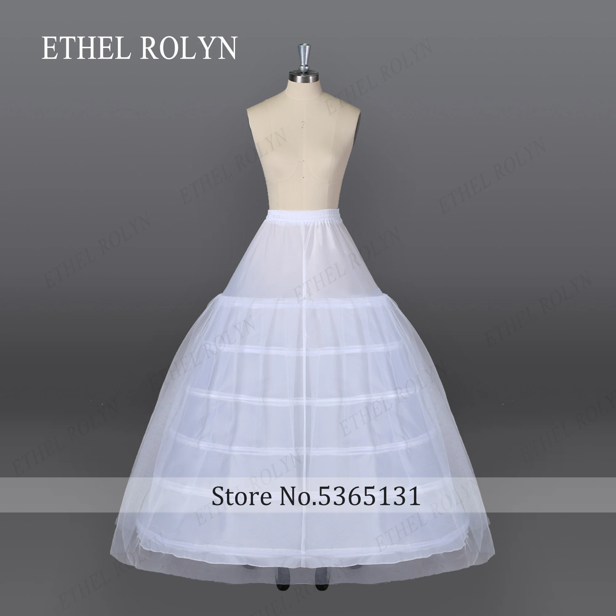 Crinoline Long Petticoat For Wedding Dress Underskirt