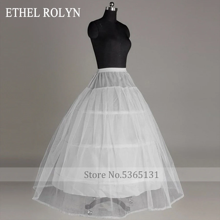 Crinoline Long Petticoat For Wedding Dress Underskirt
