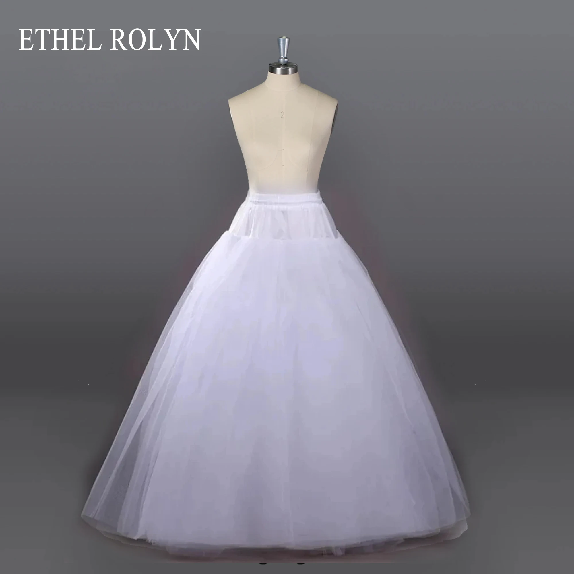 Crinoline Long Petticoat For Wedding Dress Underskirt