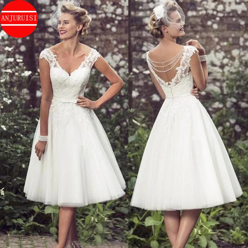 Cap Sleeve Short Wedding Dresses For Women 2026 Bride Gown Elegant Tulle A Line Vestido De Novia Boda Suknia Ślubna Robe Mariage