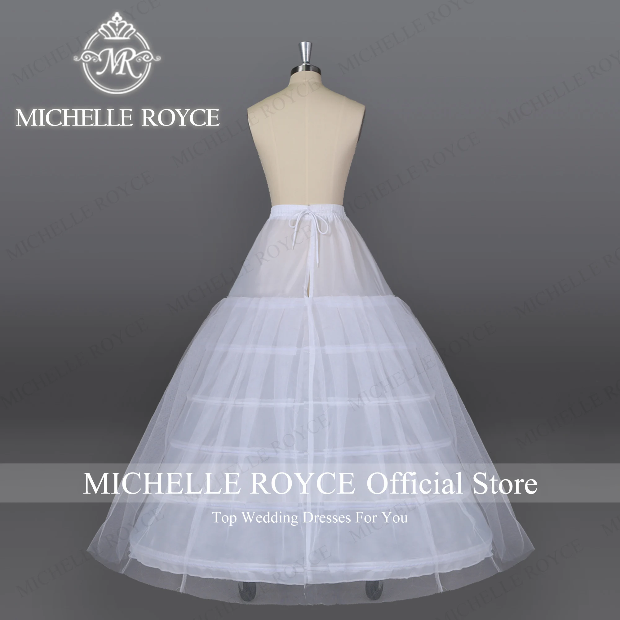 Crinoline Long Petticoat For Wedding Dress Underskirt Half Slips Wedding Accessories