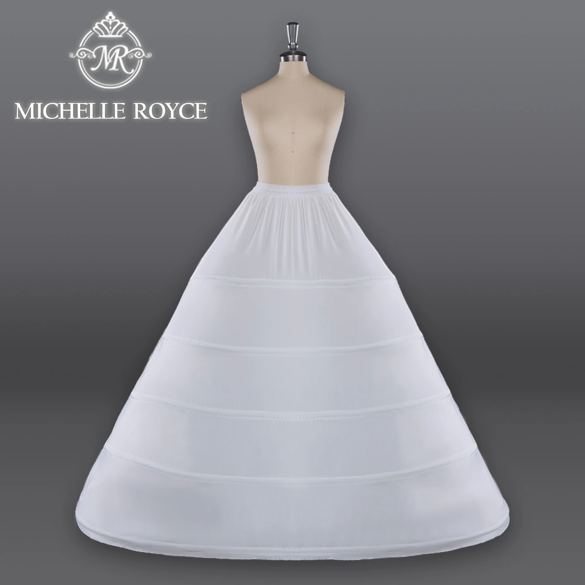 Crinoline Long Petticoat For Wedding Dress Underskirt Half Slips Wedding Accessories