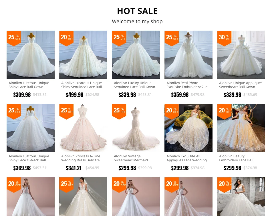Alonlivn Custom Made Luxury Satin Ball Gown Wedding Dresses Removable Sleeves Beaded Pearls Lace Boat Neck Princess Bridal Gowns