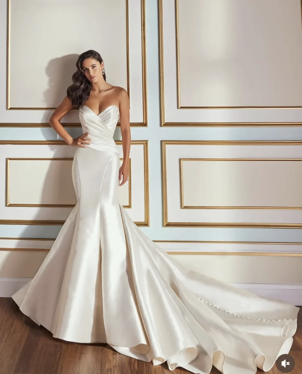Customized Sexy Wedding Dress, Sweetheart Collar, Sleeveless Mermaid Drawtail, Ladies' Wedding Dress Amanda Novias