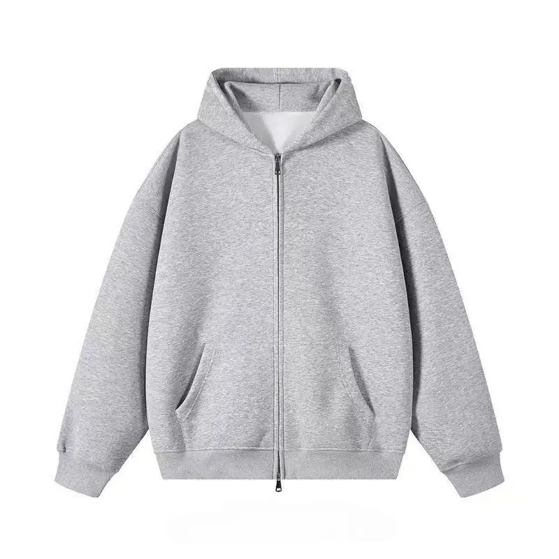 Women Grey Angel Wing Embroidered Hoodie Cute Kawaii Pullover Sweatshirt Wing Decoration Back Y2K Street Harajuku Loose Pullover