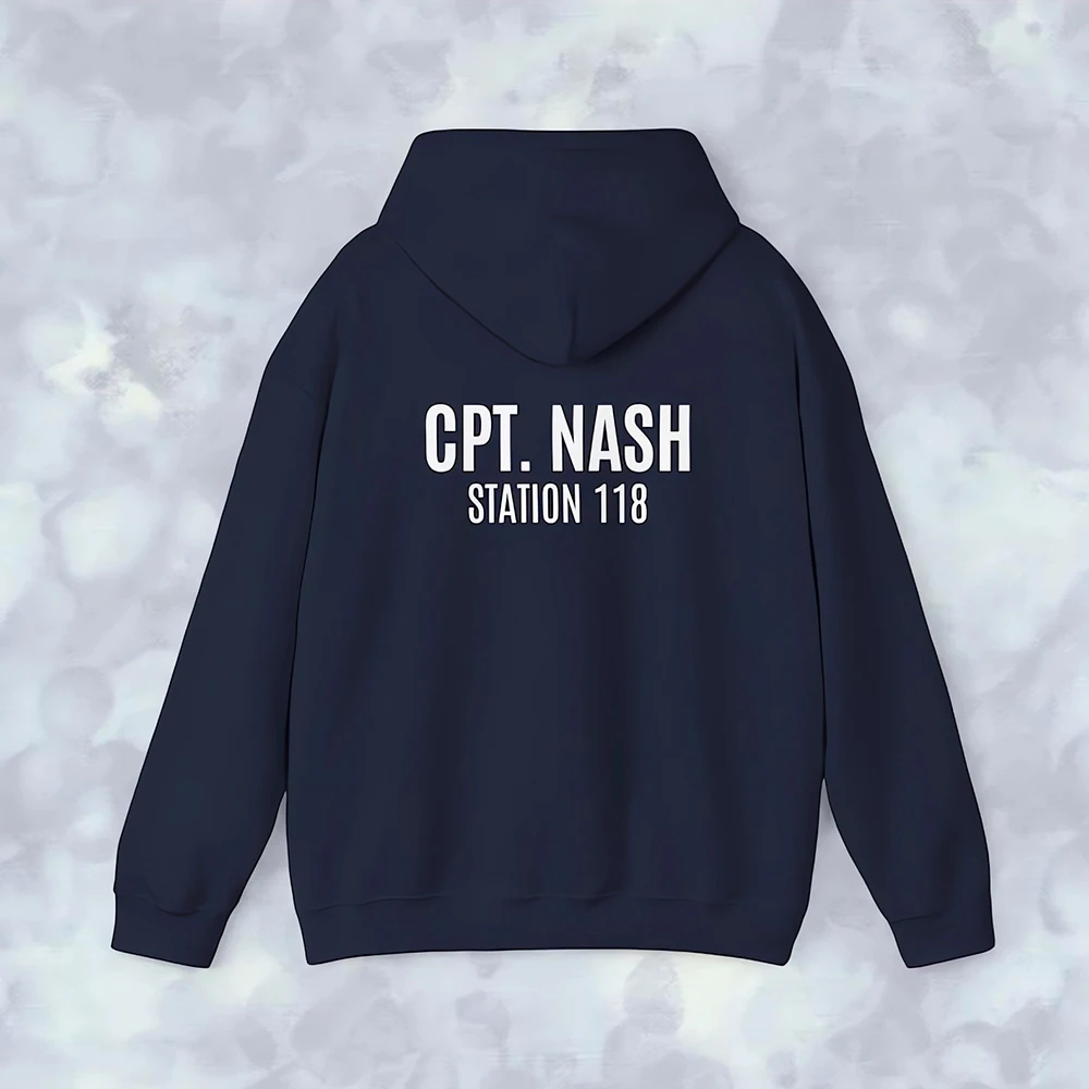 9-1-1 TV Show LAFD Hoodie Evan Buckley Eddie Diaz Bobby Nash Hen Wilson Han Shirt Firefighter Tv Show Merch Trendy Halloween Top