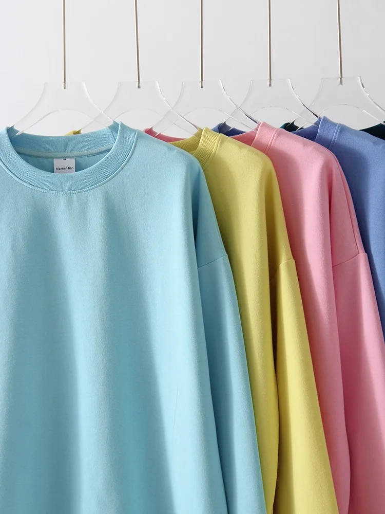 Autumn Oversized Sweatshirts Women Cotton Loose Pullovers Red O Neck Warm Sweatshirt For Women Oversize Winter Clothes Fleece