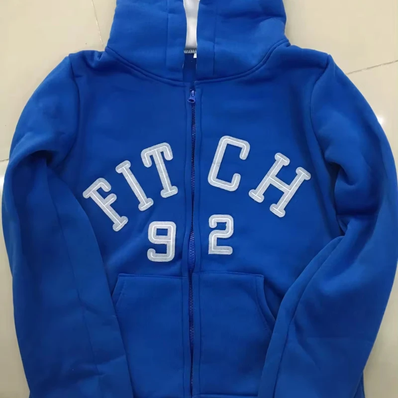 Sweatshirt jacket 2025 new loose casual top autumn and winter Gothic European American retro street clothing Y2K jacket trend
