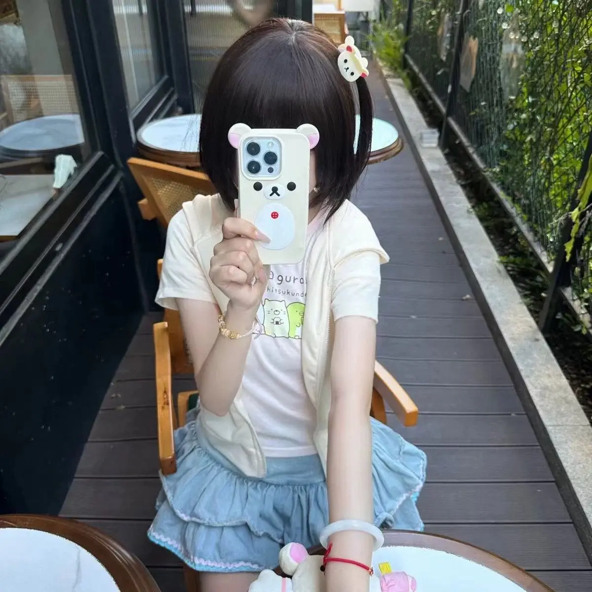 Y2k Harajuku Streetwear Hoodies Women Japanese Style Kawaii Sweet Cute Cartoon Print Zipper Sweatshirt Soft Girl 2026 Jacket