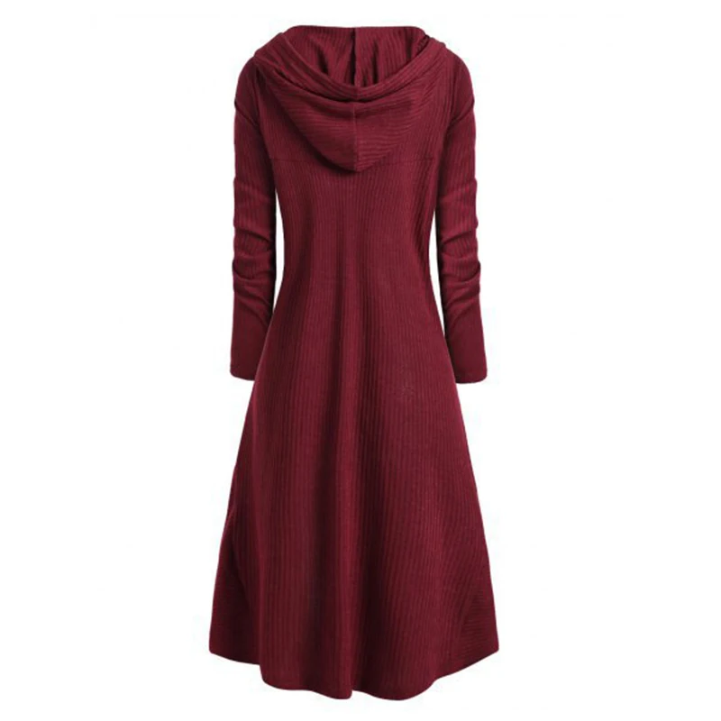 Customizable Long Sleeve Hooded Coat Outwear Women Sweatshirts