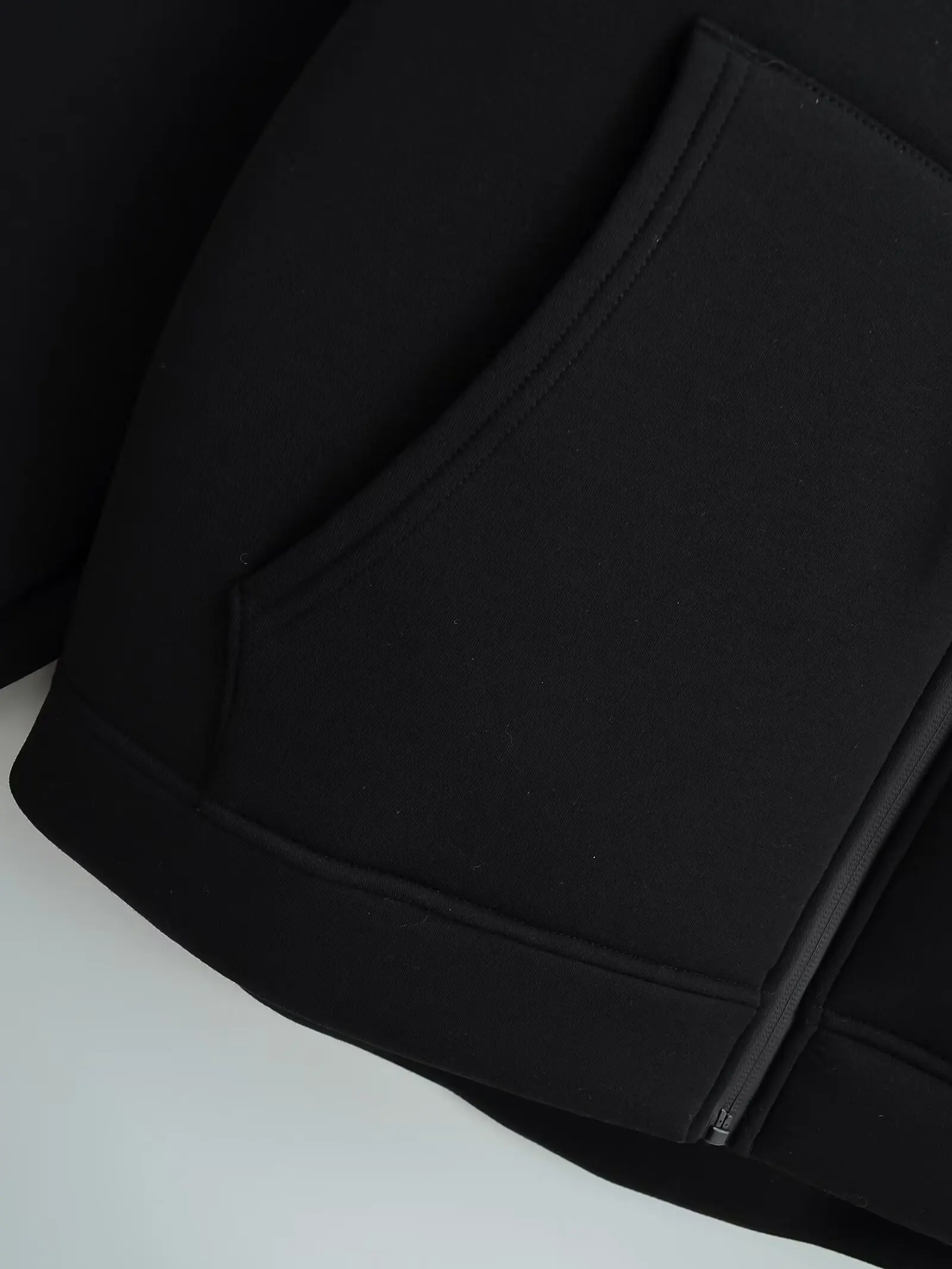 HH 2026 Casual Women's Soild Zipper Hoodie Long Sleeve Big Pocket Zipper Jacket With Hood Female Loose Outerwear Coat Tops