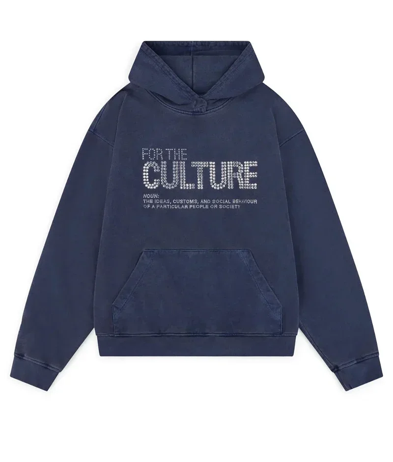Y2K Retro Hot Brick Letter Hooded for women Sweatshirts Street American Personality Autumn Men's Retro Sweatshirt women clothing