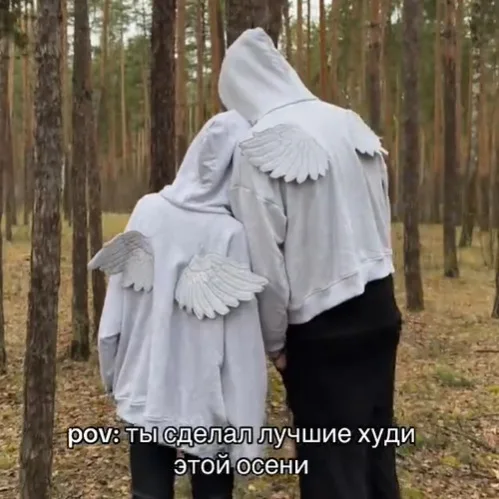 Y2K Angel Wings Hooded Sweatshirt, New 2026 Release Solid Color Zipper Street Cute Personalized Top Role-Playing Outfit