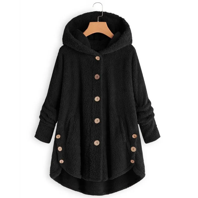Fashion Trend Autumn and Winter Press-pleated Printed Turn-collar Long-sleeved Shirt Two-piece Furry Coat
