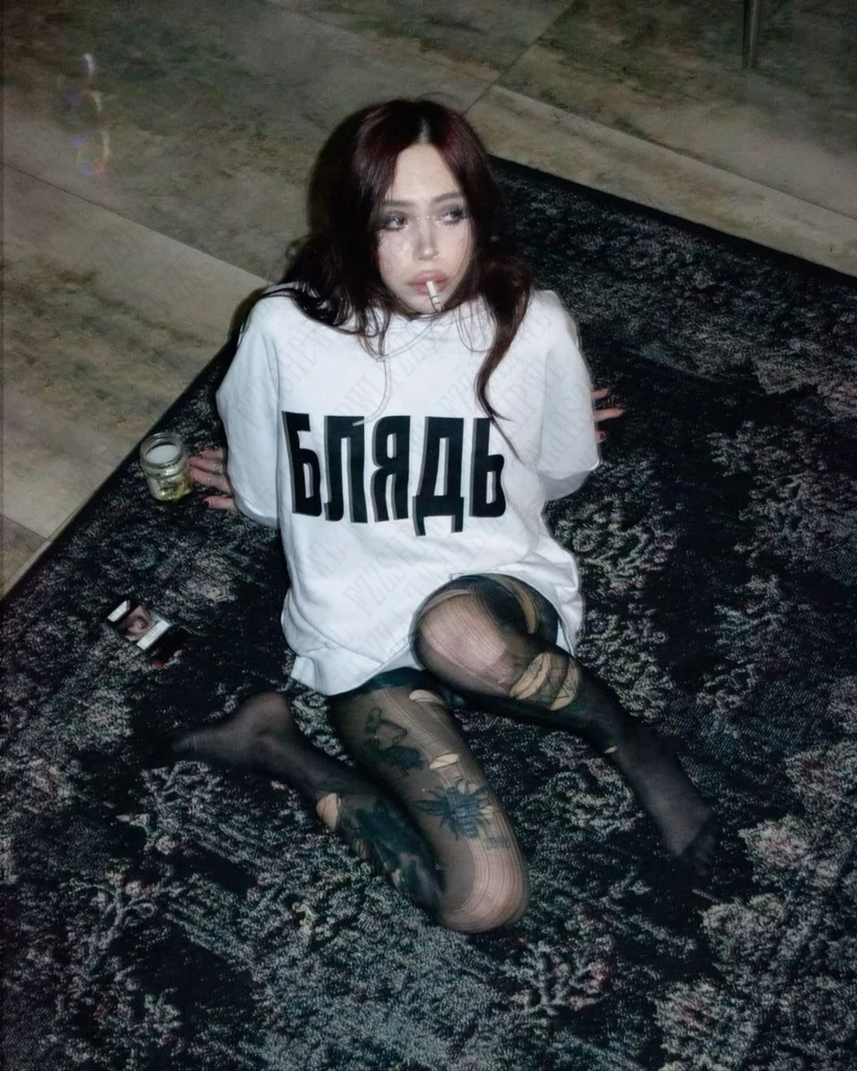 American retro fashion high street y2k harajuku diablo goth punk wind letter printing hooded fleece sets of 2025 new clothes emo