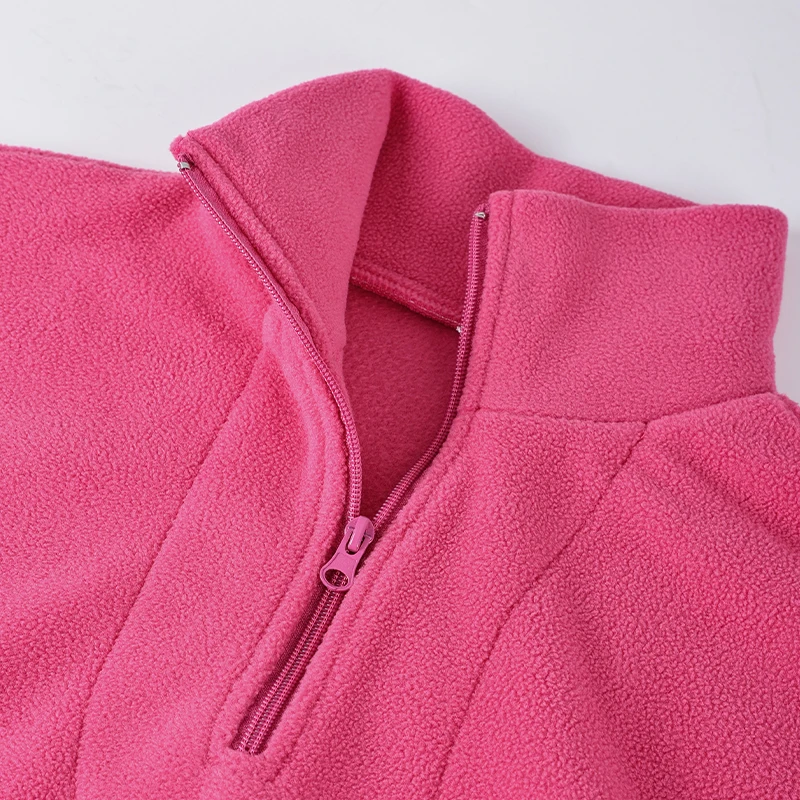 Pink Winter Lamb Fleece Hoodie Women Zipper Lapel Pullover флисовая кофта женская кофта женская