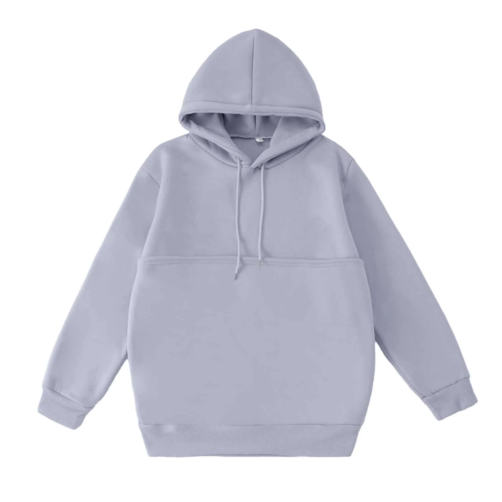 Cat Lovers Hoodies Pouch Dog Pet Hoodies For Women Casual Kangaroo Pocket Pullovers Solid Color Hooded Sweatshirt With Pockets