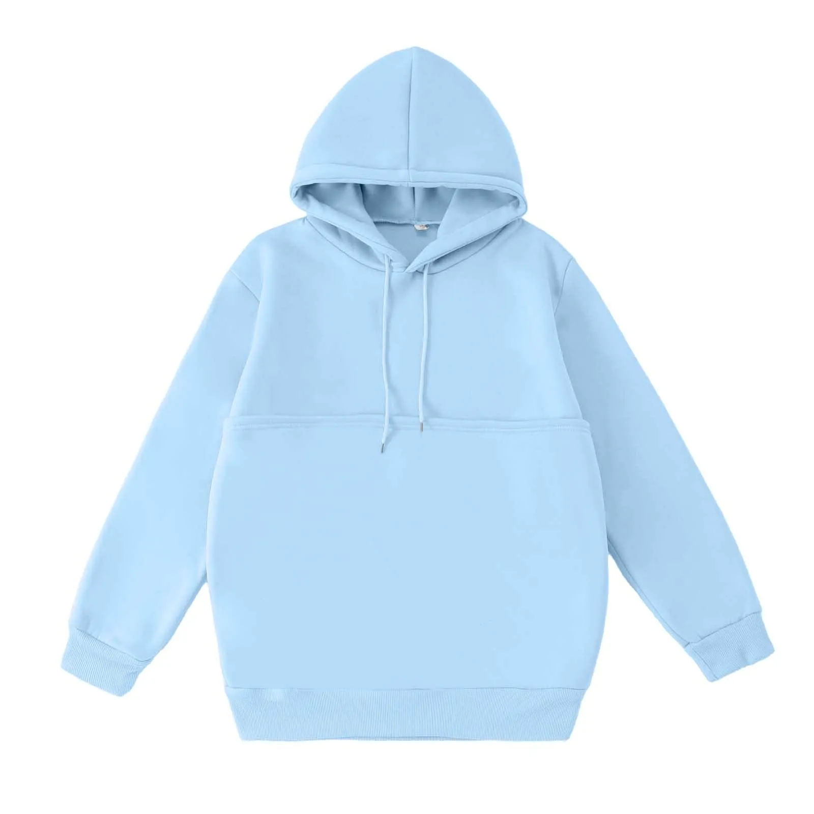 Cat Lovers Hoodies Pouch Dog Pet Hoodies For Women Casual Kangaroo Pocket Pullovers Solid Color Hooded Sweatshirt With Pockets