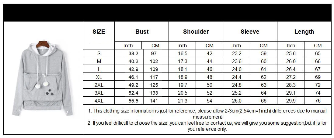 2024 New High Quality Cat Lovers Hoodies Fashion Ears Cuddle Pouch Dog Pet Hoodies for Casual Kangaroo Pullovers Sweatshirt Tops