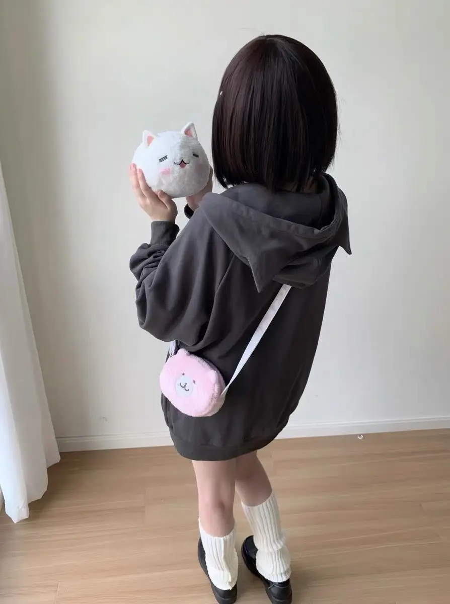 Y2K Aesthetic Grunge Subcultural American Streetwear Punk 2000s E-girls Harajuku Gothic Kawaii Sweatshirt Anime Hoodie Tops