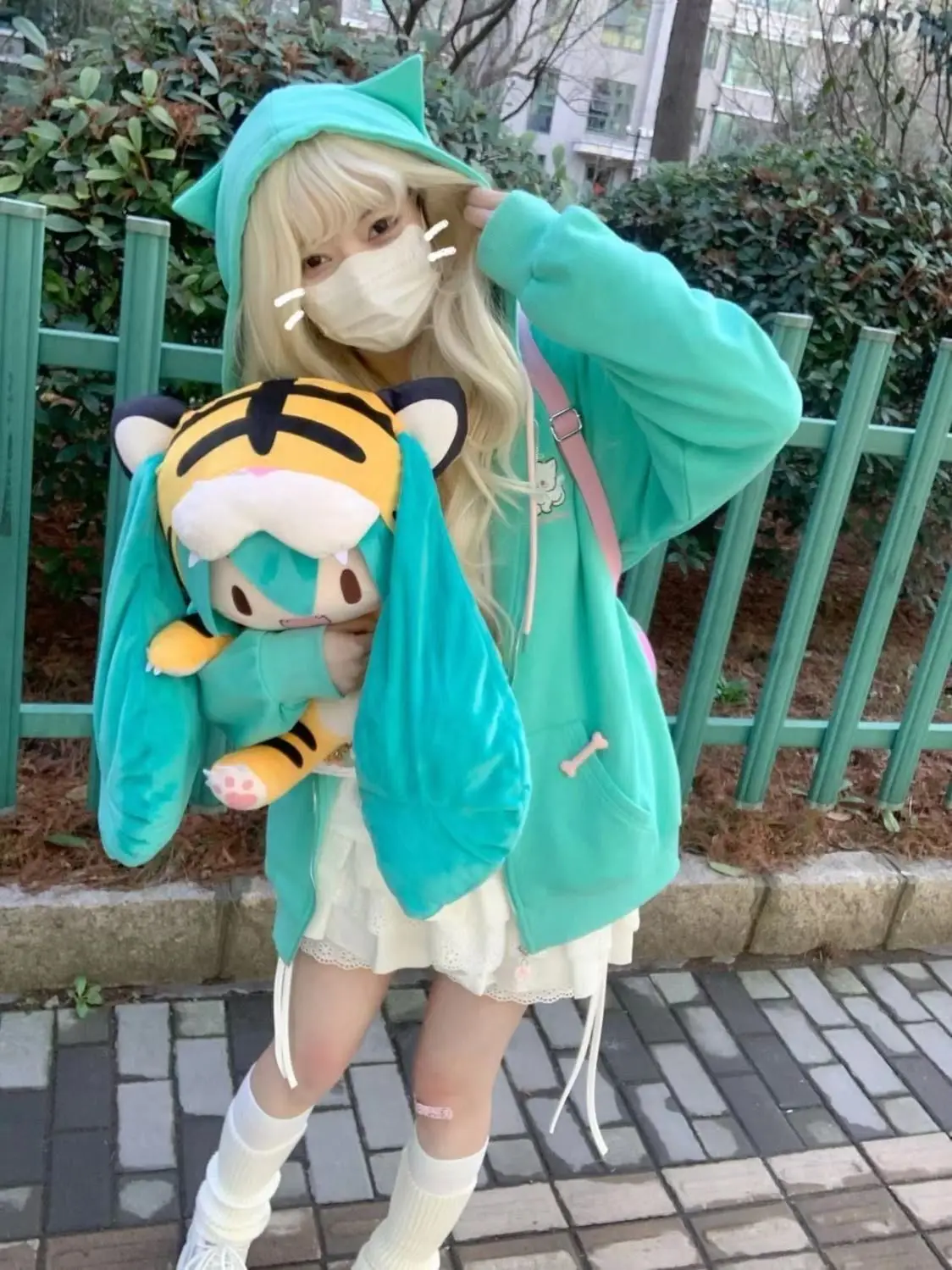 Y2K Aesthetic Grunge Subcultural American Streetwear Punk 2000s E-girls Harajuku Gothic Kawaii Sweatshirt Anime Hoodie Tops
