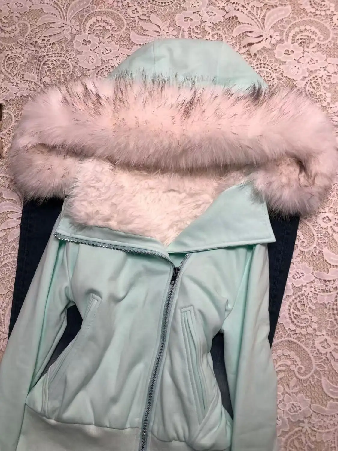 White Hoodie 2000s Cute Clothes Spicy Girls Streetwear High Street Classic Minimalist Unique Casual Jacket Faux Fur Collar Hoody
