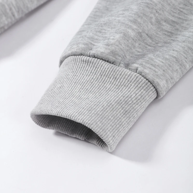 Fashion Grey Hoodie Jacket With Blue Pin For Women Y2k Casual Long Sleeve Pocket Coat Lady 2026 Spring Chic Street Outerwear