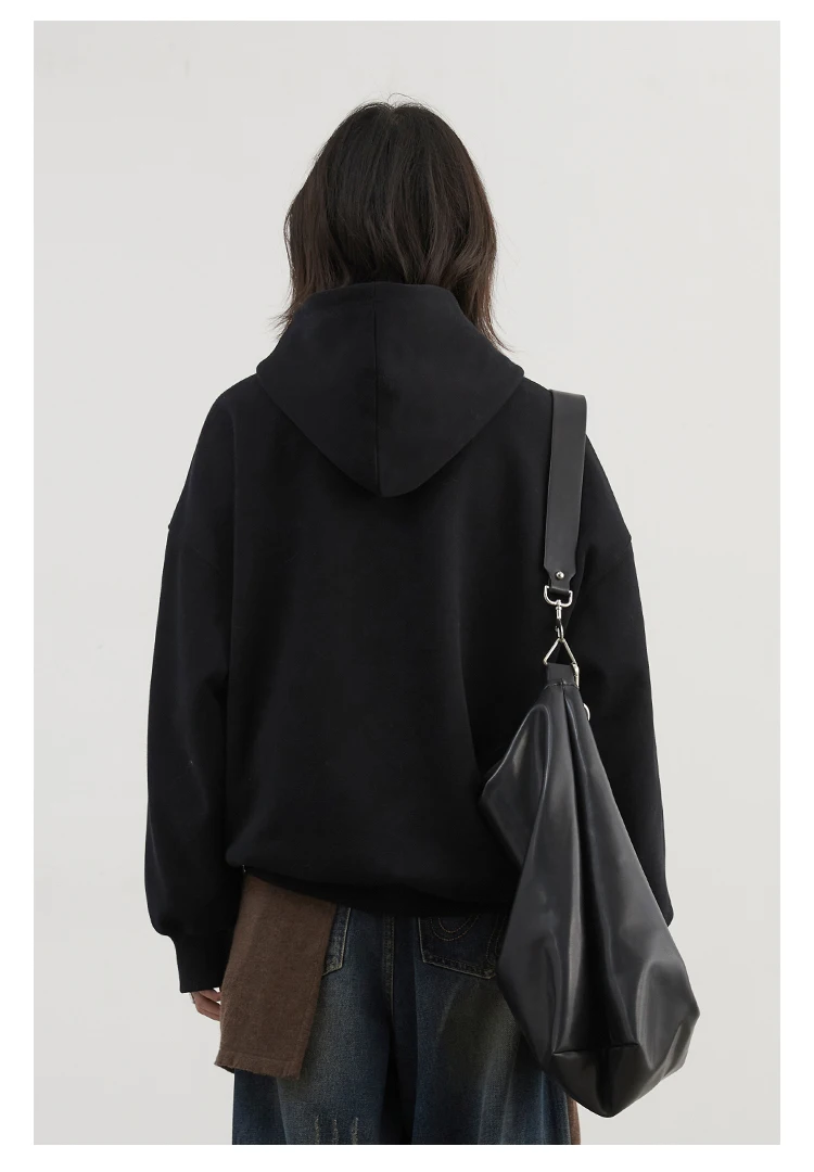 CHIC VEN Women Sweatshirts Loose Casual New Hooded Letter Embroidered Flush Hoodie Female Pullover Woman Top Autumn Winter 2024