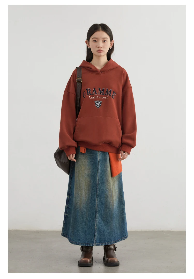 CHIC VEN Women Sweatshirts Loose Casual New Hooded Letter Embroidered Flush Hoodie Female Pullover Woman Top Autumn Winter 2024