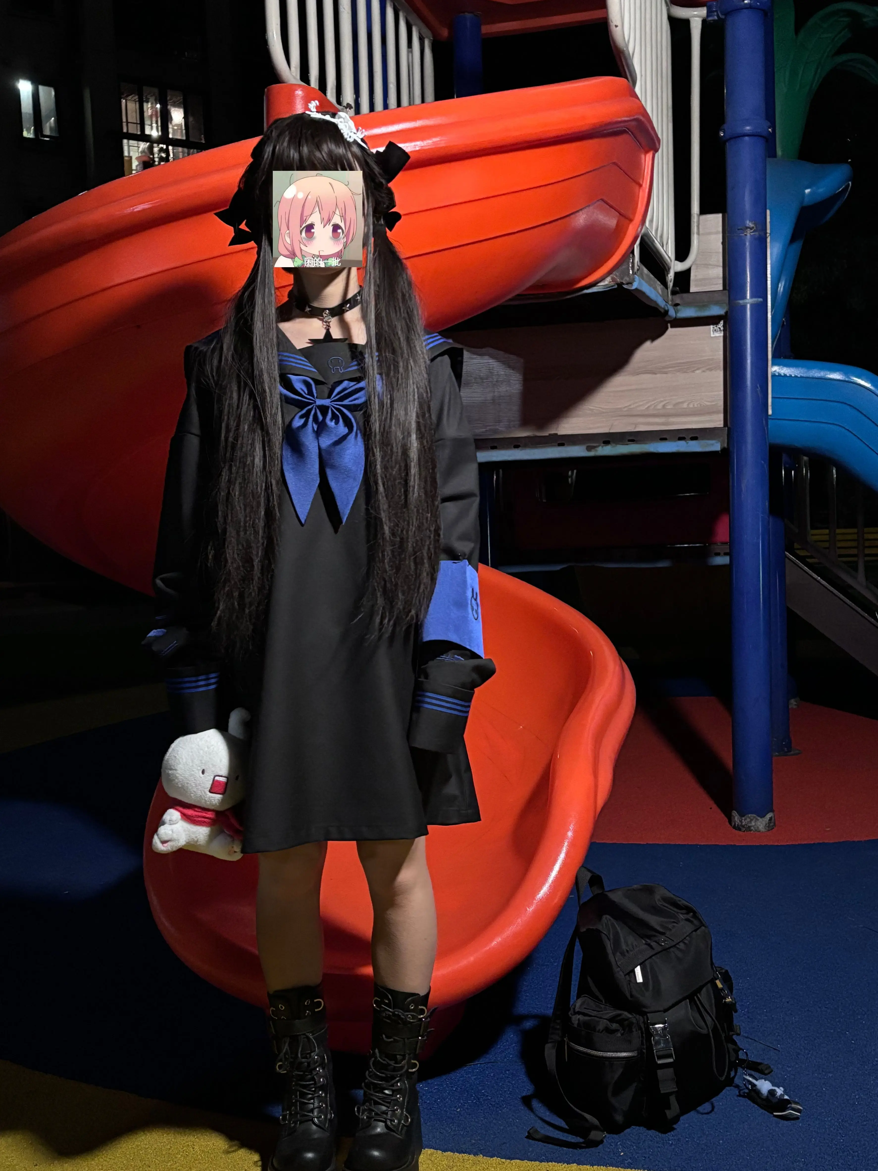 Original Design Japanese Mine Series Subculture Mass- Produced Long Hoodies Women's Sailor Uniform Spring New Y2k Student Tops