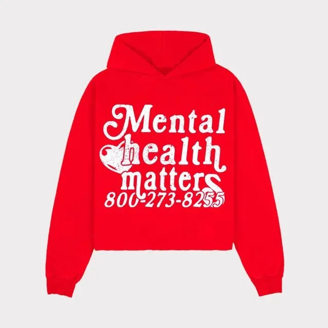In Stock Ready To Ship European American Retro Hip Hop Punk Street Foam Letter Hoodie Fashion Casual Wear